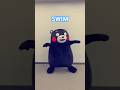 SWIM/BTS 踊ってみた🌊くまモンは平泳ぎが得意？🏊 #dance #ダンス #踊ってみた #shorts #bts #swim #くまモン #kumamon