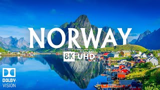 NORWAY 8K Video Ultra HD With Soft Piano Music - 60 FPS - 8K Nature Film