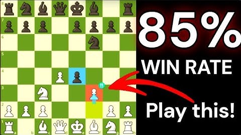 Win in SLECHTS 9 zetten met deze opening na 1. d4 d5.........