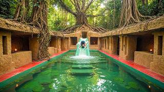 From Dirt to Paradise — Building an Incredible Underground Water Slide Temple
