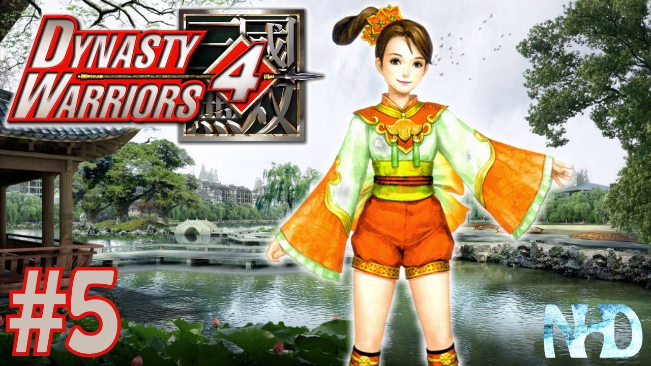 Let's Play Dynasty Warriors 4 Xiao Qiao (Wu pt5) Act2 Battle of Hu