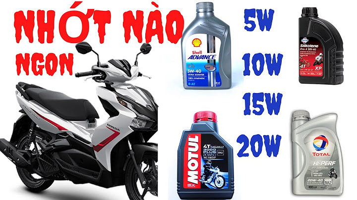 So sánh nhớt 5w40 và 10w40 năm 2024