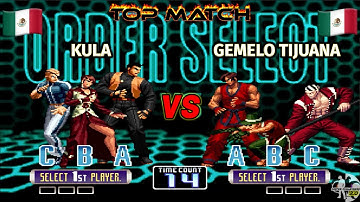 KULA vs GEMELO TIJUANA FT10 TOP MATCH KOF 2002 MÉXICO