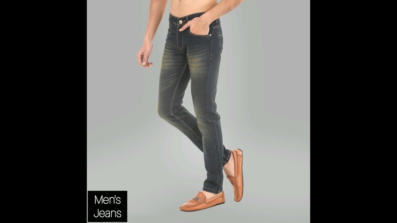 Denim Jeans For Men / Men's Mid-Rise 