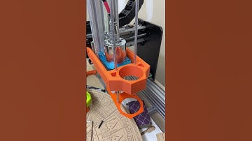 Ultimate Bee CNC dust boot progress! #3dprinting #shopfun  #cnc