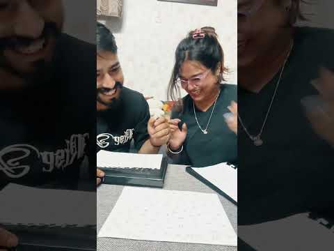 Couple Viral Challenge 😂❤️Part 1 Who win? #shorts #couplecomedy  #couplegame #viralshorts