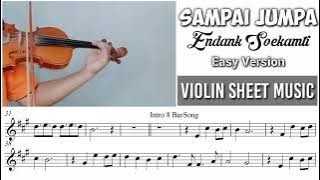 Sampai Jumpa - Endank Soekamti || Violin Sheet Music