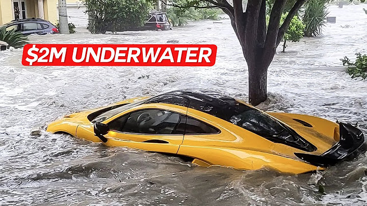 Buying a Flooded McLaren P1