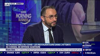 Stéphane Manigold (Eclore) : 5e vague, vers une fermeture éventuelle des restaurants ?