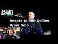 Drummer reacts to Phil Collins, Chester Thompson &amp; Luis Conte - Drum Solo Performance