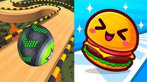 Going Balls VS Food Run - All Levels SpeedRun Gameplay Android iOS Ep1