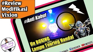 Cara pasang lampu tembak sorot motor