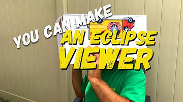 Make A Pinhole Sun Projector To View The Eclipse