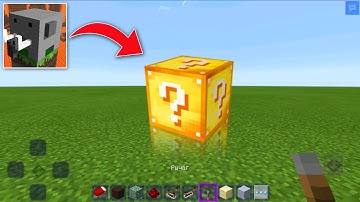 How to Make WORKING LUCKY BLOCK in Craftsman : Building Craft