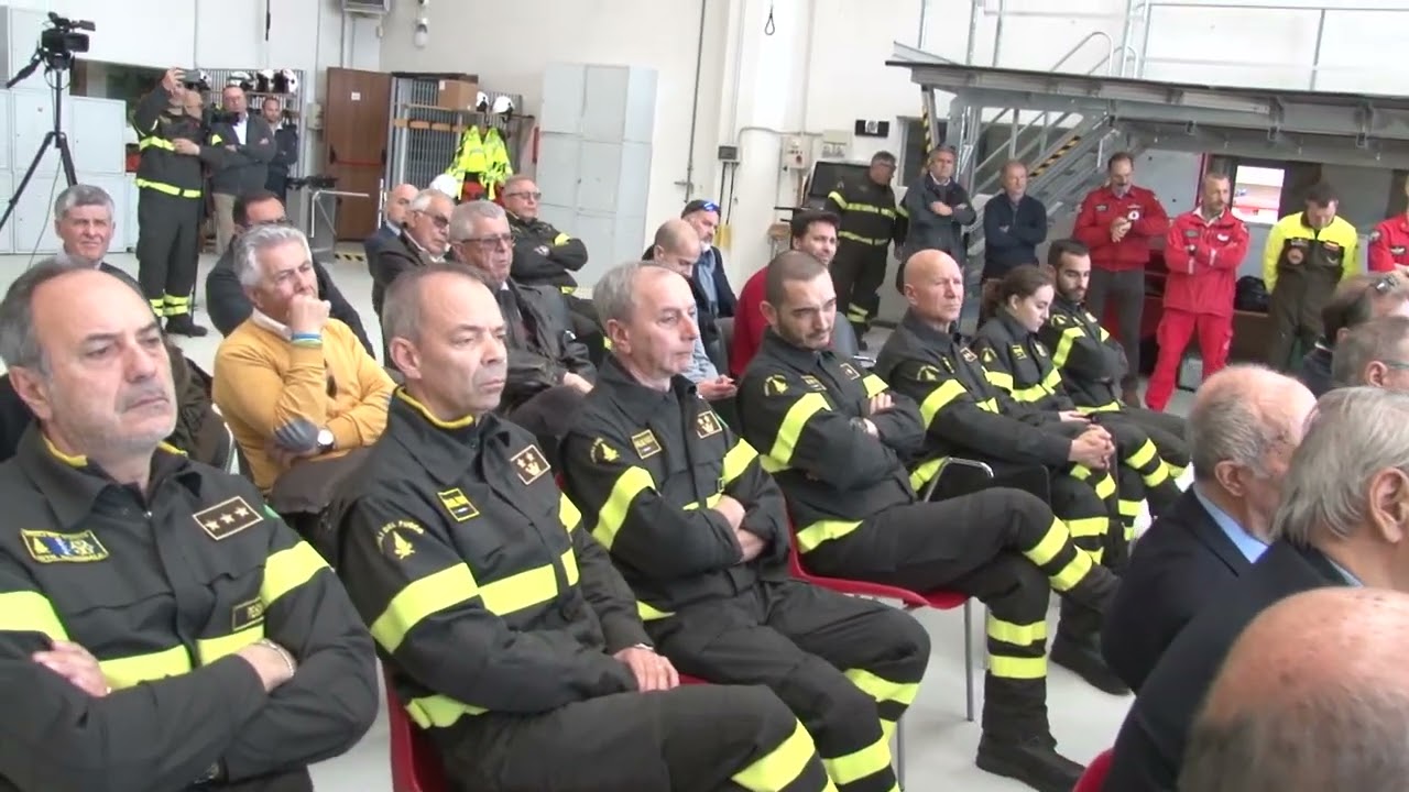 Pescara, nuovo elicottero in dotazione ai Vigili del Fuoco