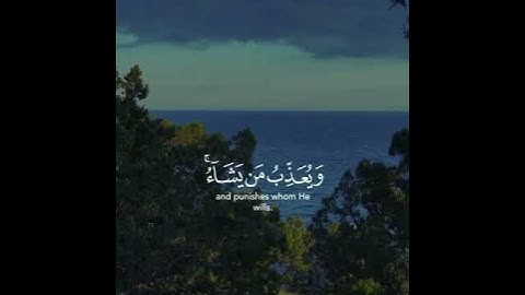 ولله ما في السماوات وما في الأرض || القارئ مشاري العفاسي || سورة آل عمران