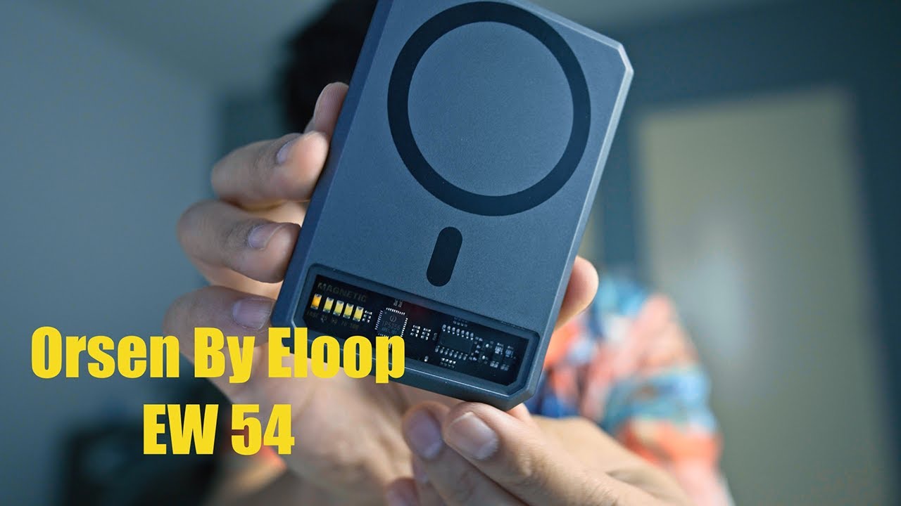 Orsen by Eloop EW54 MagSafe - สุดยอด Battery Pack - YouTube