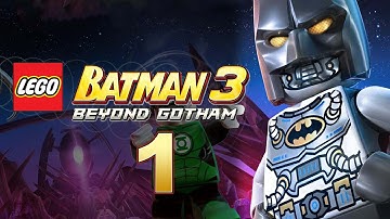 LEGO Batman 3 Beyond Gotham Walkthrough Part 1 - Pursuers in the Sewers