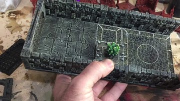 Some of the crypt parts and the lifting gate