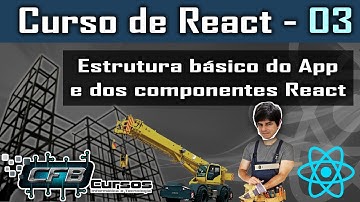Entendendo a estrutura básica de um App React - Curso de React - Aula 03