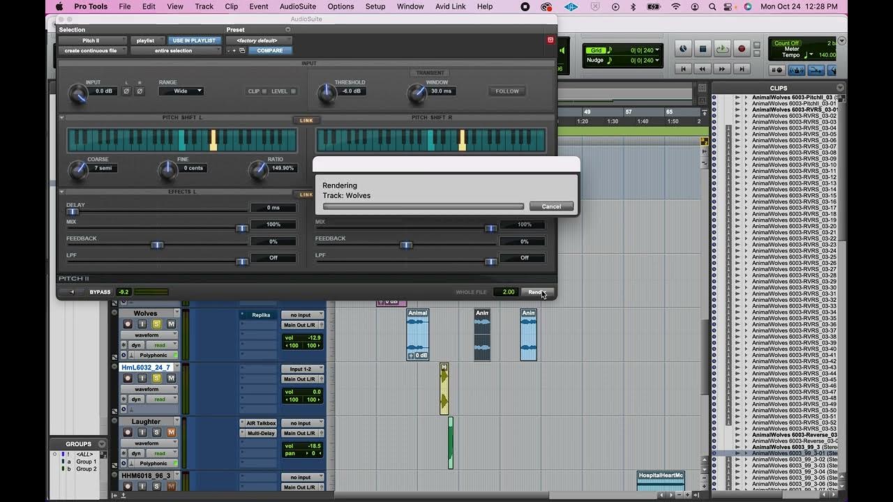 Pro Tools 3 Ways to Pitch Shift YouTube