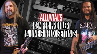 Wes Hauch's Kemper Profiler & Tim Walker's Line 6 Helix Settings for Alluvial