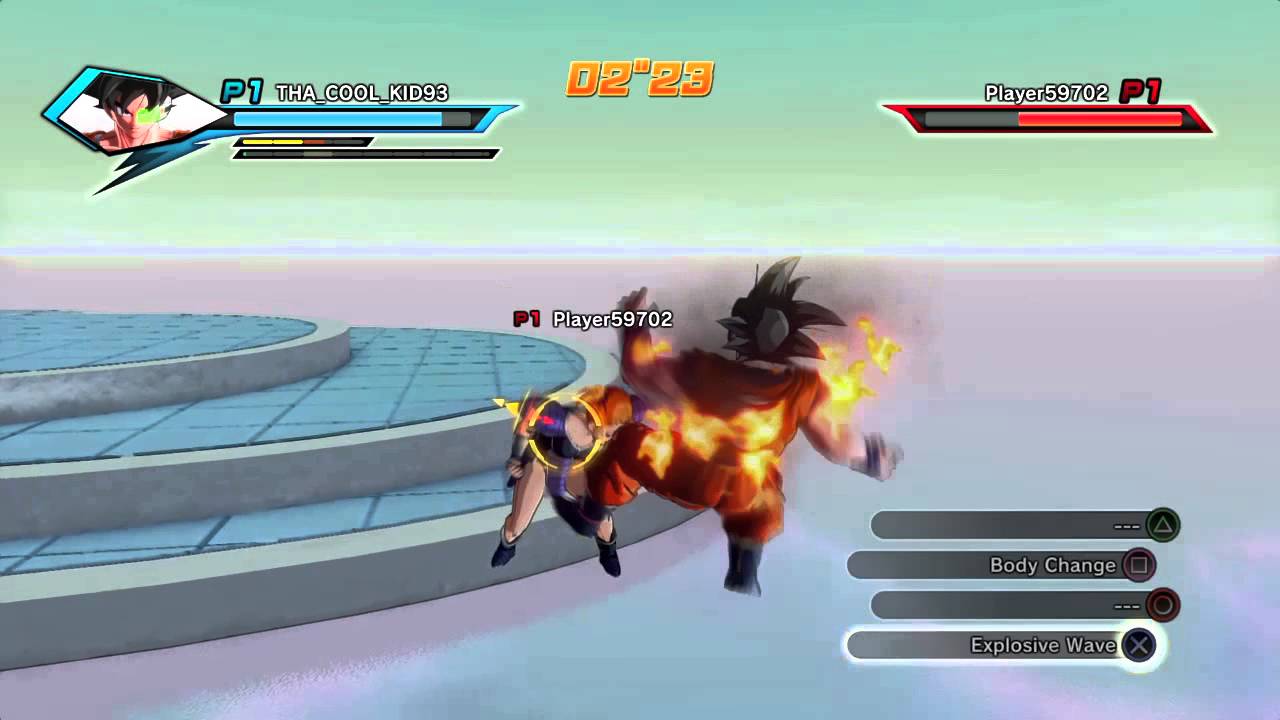 Dragon Ball Xenoverse Body Change On A Ki Blast User YouTube