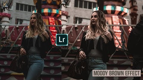 How To Edit MOODY BROWN Effect - Lightroom Mobile Tutorial | SYNC STUDIO