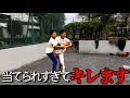 若者vsおっさん　ドッジボール対決
