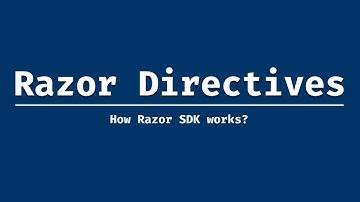 Razor Directives