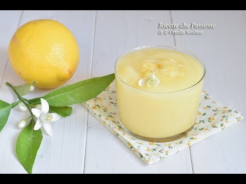 Crema al limone senza latte - Ricette che Passione