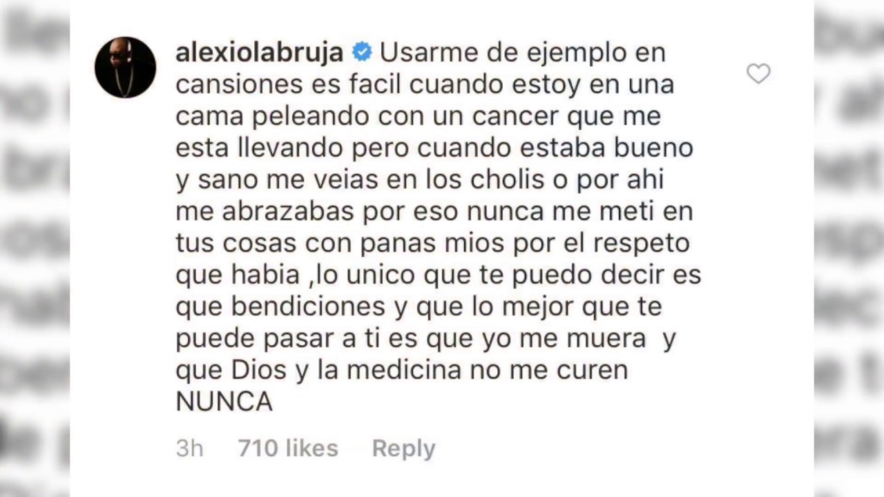 EL DOMINIO Ofende a ALEXIO LA BRUJA y este Responde