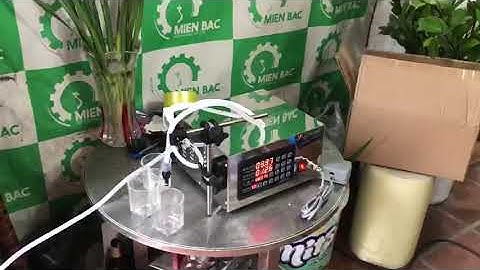 Máy chiết rót một vòi - chiết dung dịch, nước hoa, tinh dầu, rượu,...