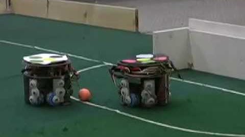 Soccer-playing robots at UBC