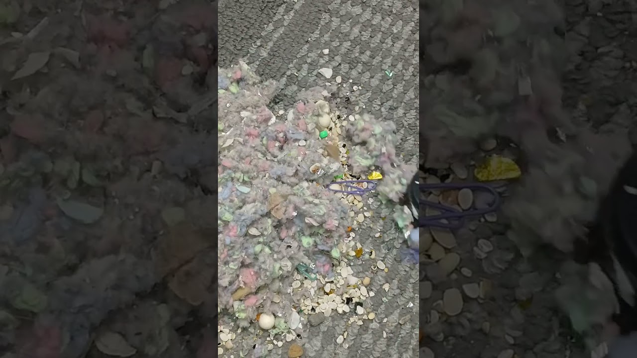 Messy Mix  Hose upholstery attachment #odlysatisfying #anxietyrelief #asmr