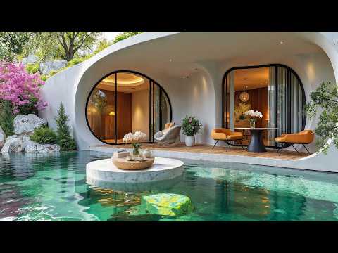 Luxury Lakeside Morning Coffee with Smooth Jazz | Relaxing Music for Quiet Moments and Deep Focus ☕🌿