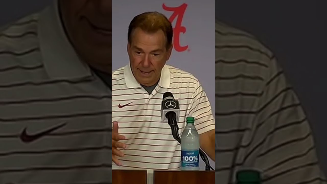 Nick Saban Talks About Alabama Losing A Down Vs Ole Miss I Got HOT That One 