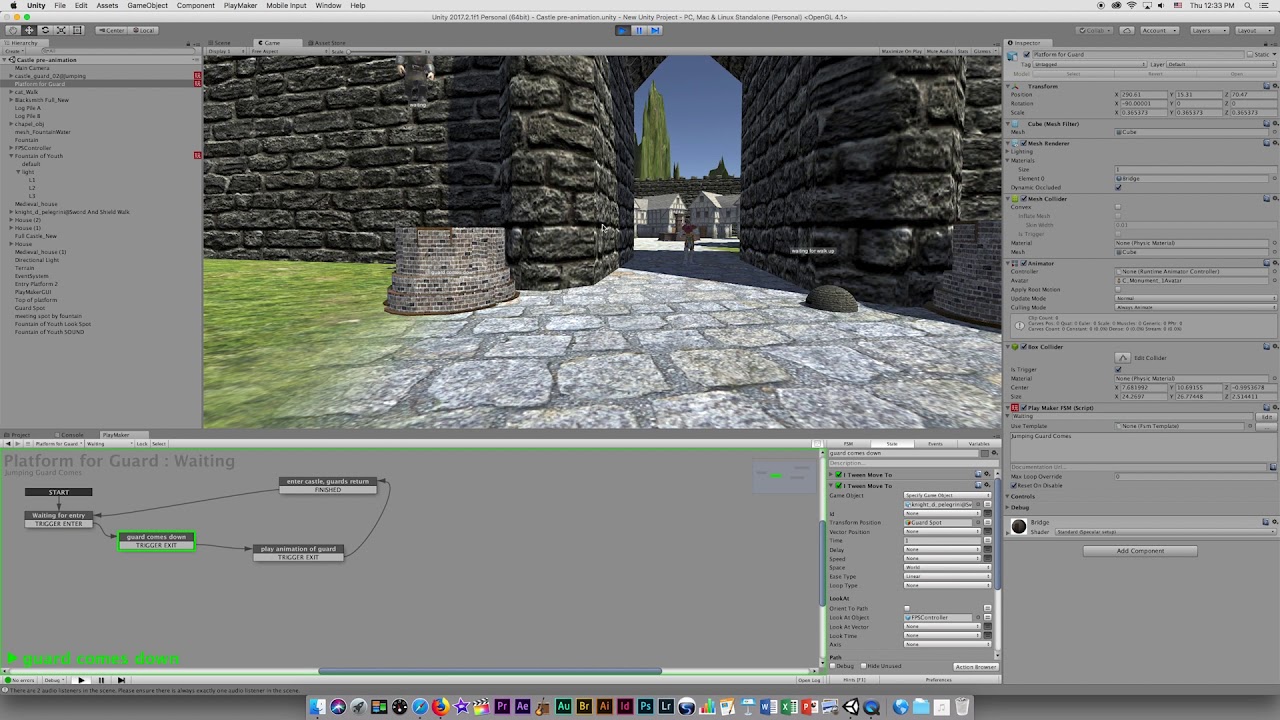 Animated Unity Castle World - Katie Conti - YouTube