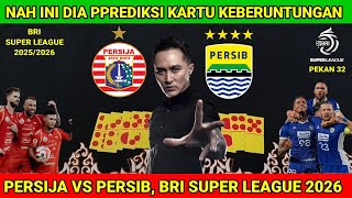 EL CLASSICO INDONESIA‼️PERSIJA VS PERSIB BANDUNG - BRI SUPER LEAGUE 2025/2026 - PREDIKSI KARTU
