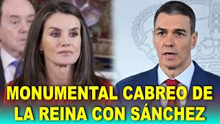 MONUMENTAL CABREO de la reina Letizia con Sánchez |&nbsp;VIRAL MANIFESTACIÓN contra Begoña Gómez |