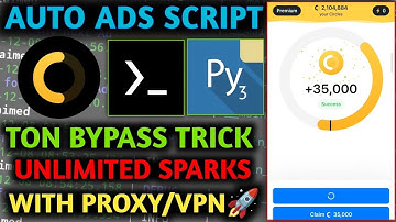CIRCLE Auto Bot Script | Earn Unlimited Sparks ✨| Bypass TON Transaction | With Proxy/VPN |
