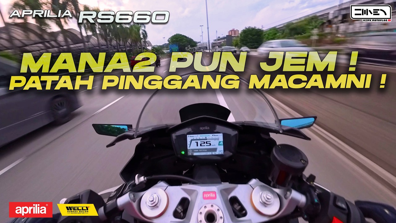 MENGHADAP JEM NAIK MOTOR NI, ORAIT TAK ORAIT ?! Aprilia RS660 Malaysia Berdesup