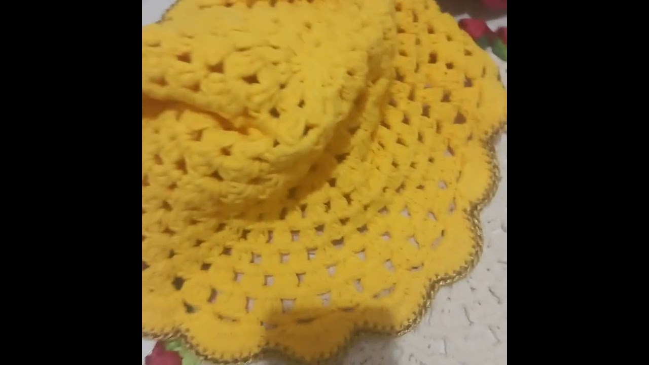 Jogos Americanos feito em crochê.🥰