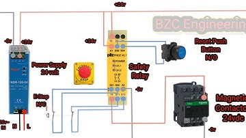 How to Wiring a PILZ PNOZ Safety Relay to an Emergency Stop Button