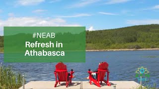 Refresh in Athabasca, with river time and farm fresh goods