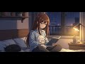Anime Rainy Night Room ✨ Soft Jazz for Study, Focus & Cozy Relaxation
