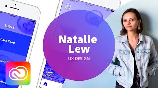 Live UI/UX Design with Adobe Creative Resident Natalie Lew - 1 of 3 | Adobe Creative Cloud screenshot 1