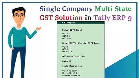 Multi GSTIN with e-Invoice in Single Company Multi State GSTIN in Tally Prime | Tallywebsolutions