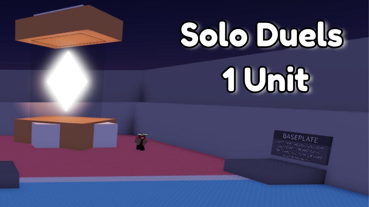 Solo Duels (1 Unit Only) | World Tower Defense v1.18.1