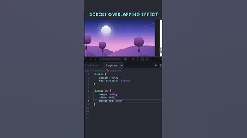 Make your website stand out with this smooth scroll overlapping effect! 🚀🔥